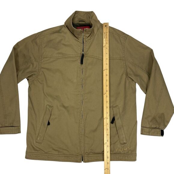 Old Navy Utility Jacket Youth Sz XL Brown Sherpa Lined Smart Casual Winter Coat - Picture 9 of 16